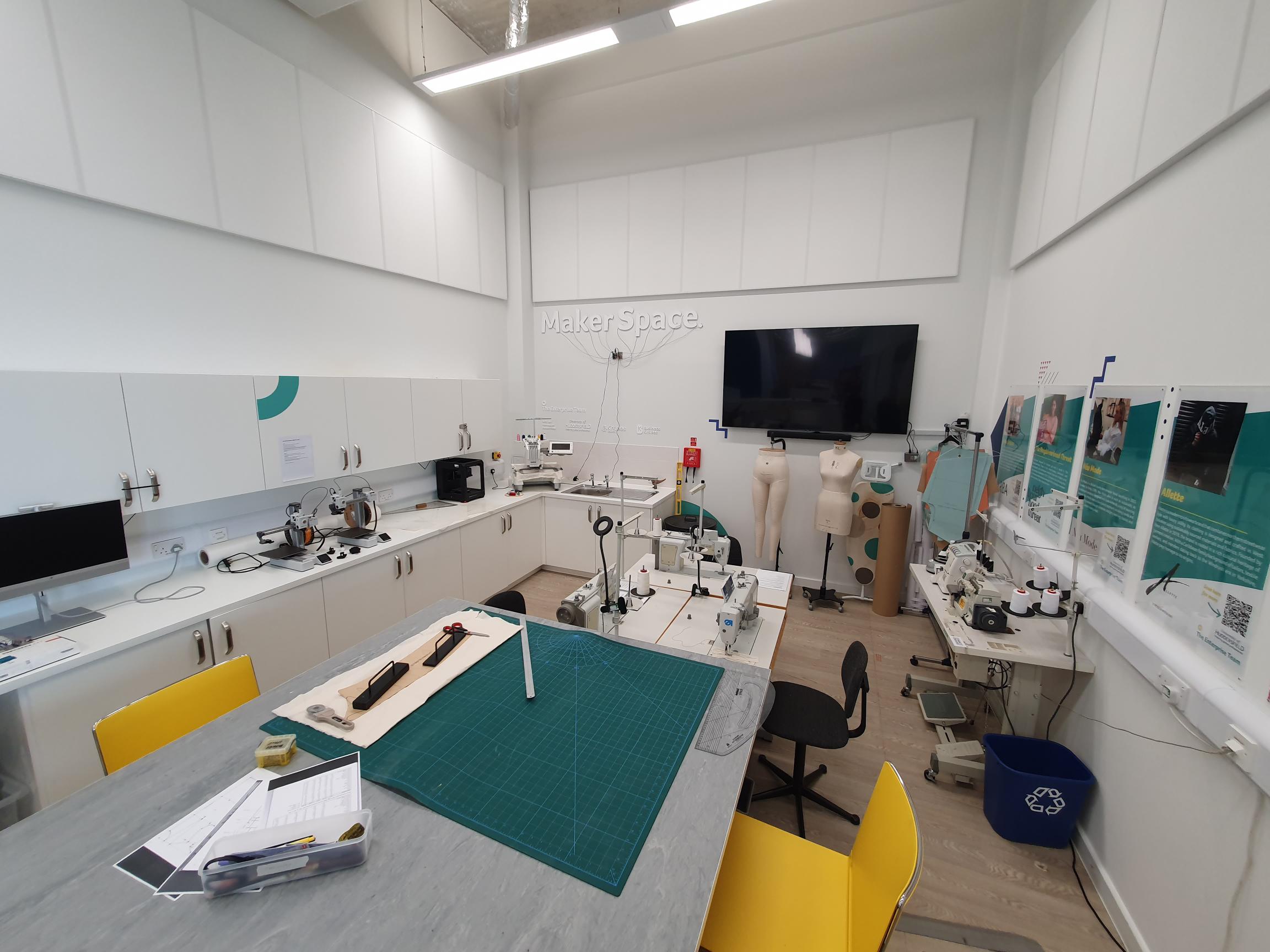 An image of the Maker Space